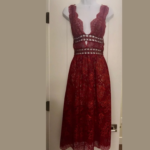 NWT // For Love And Lemons Mon Cherie Dress - Picture 2 of 6